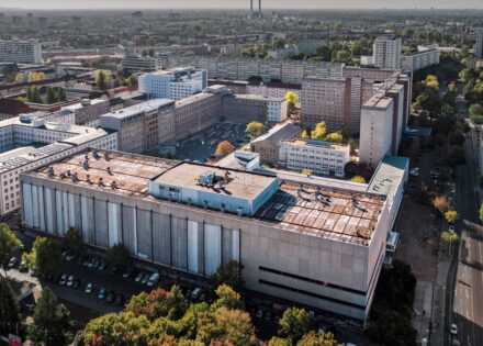 Luftaufnahme, Stasi-Zentrale. Campus für Demokratie